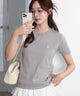 U.S. POLO ASSN.別注コンパクトTシャツ/Lグレー　モデル：165cm S着用