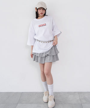 ホワイト　モデル：159cm L着用