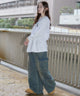 ホワイト　モデル：163cm L着用
