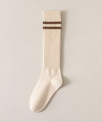 ラインリブハイソックス(23-25cm)