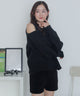 ブラック　モデル：163cm F着用