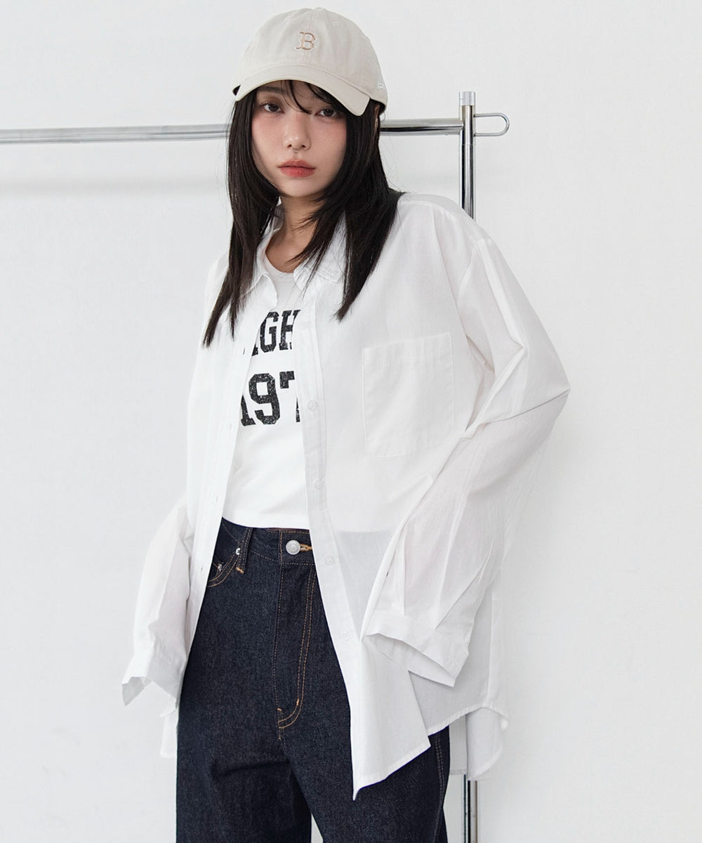 ブルー　モデル：159cm F着用