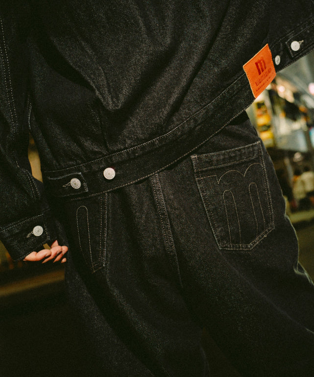 WIDE DENIMPANTS