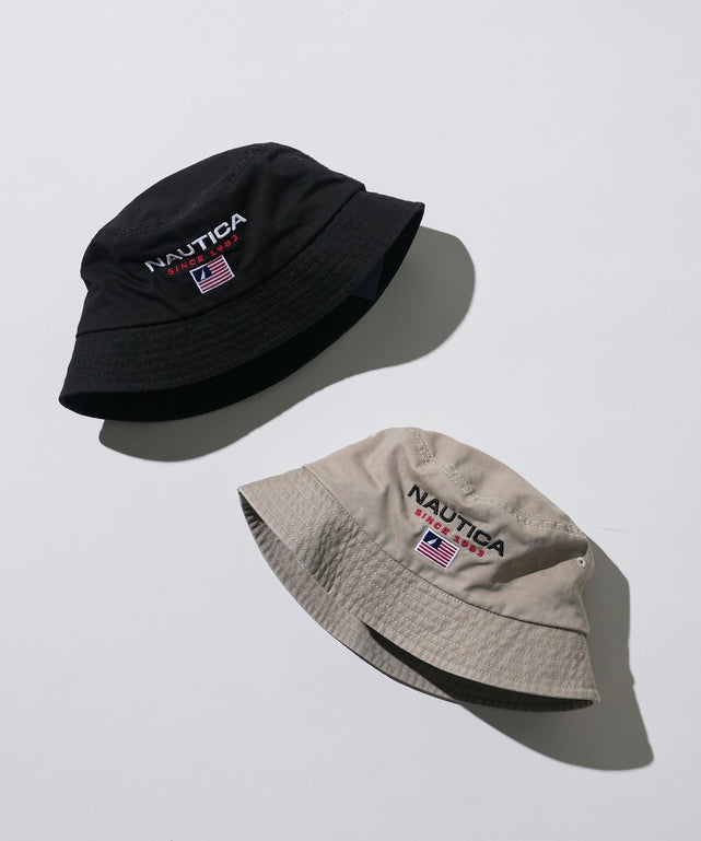 NAUTICA　LOGO　EMB　BUCKETHAT