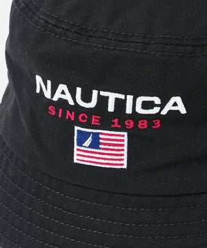 NAUTICA　LOGO　EMB　BUCKETHAT