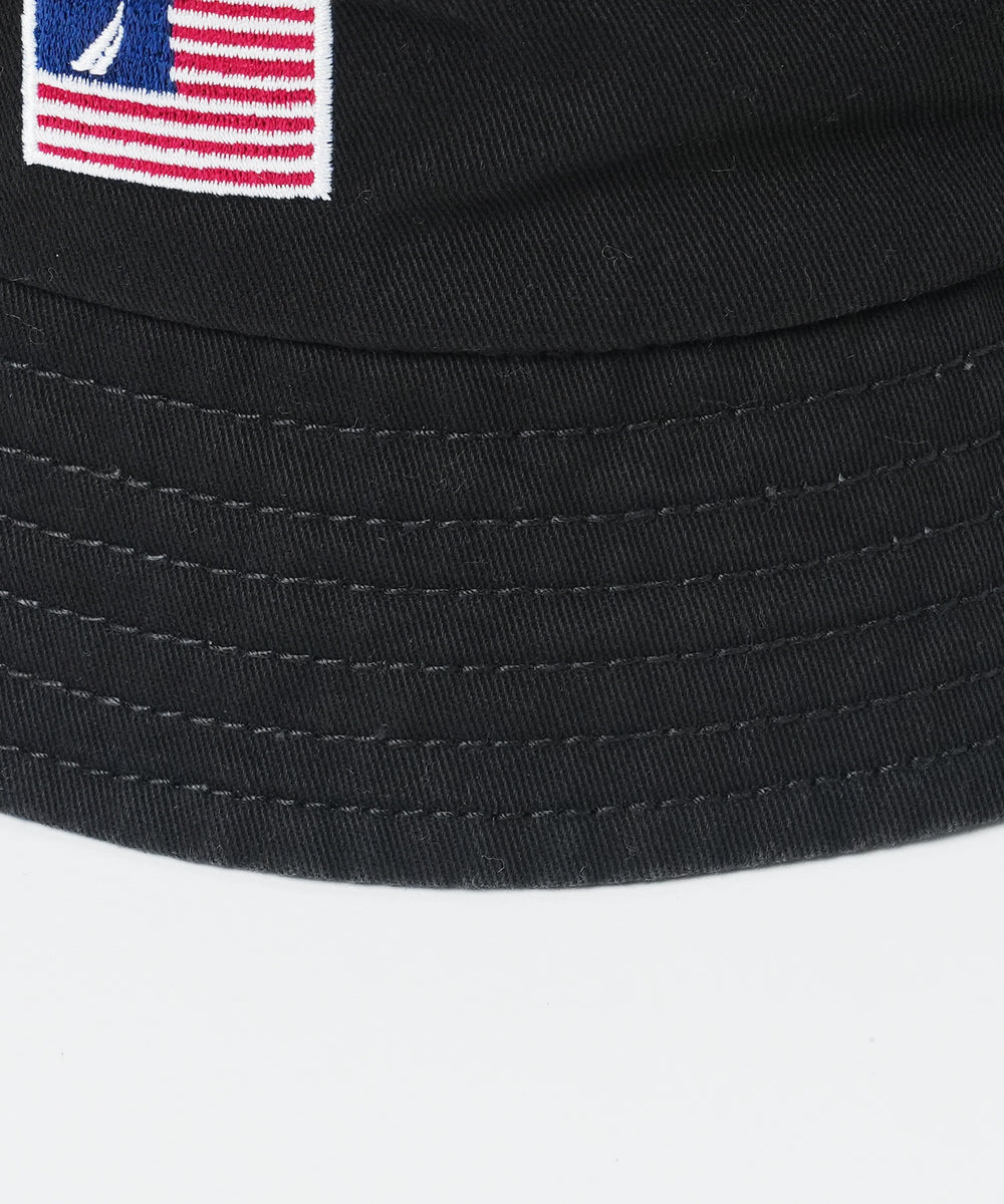 NAUTICA　LOGO　EMB　BUCKETHAT