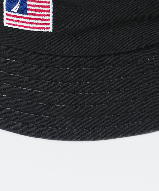 NAUTICA　LOGO　EMB　BUCKETHAT
