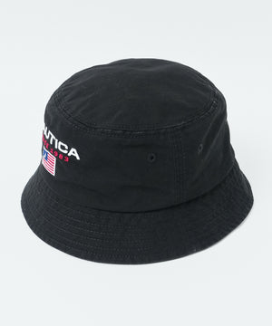 NAUTICA　LOGO　EMB　BUCKETHAT