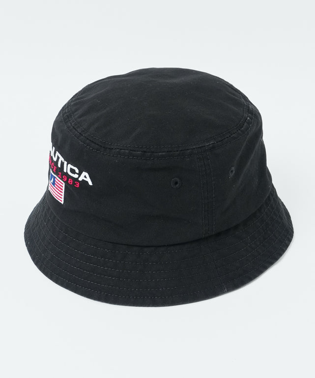 NAUTICA　LOGO　EMB　BUCKETHAT