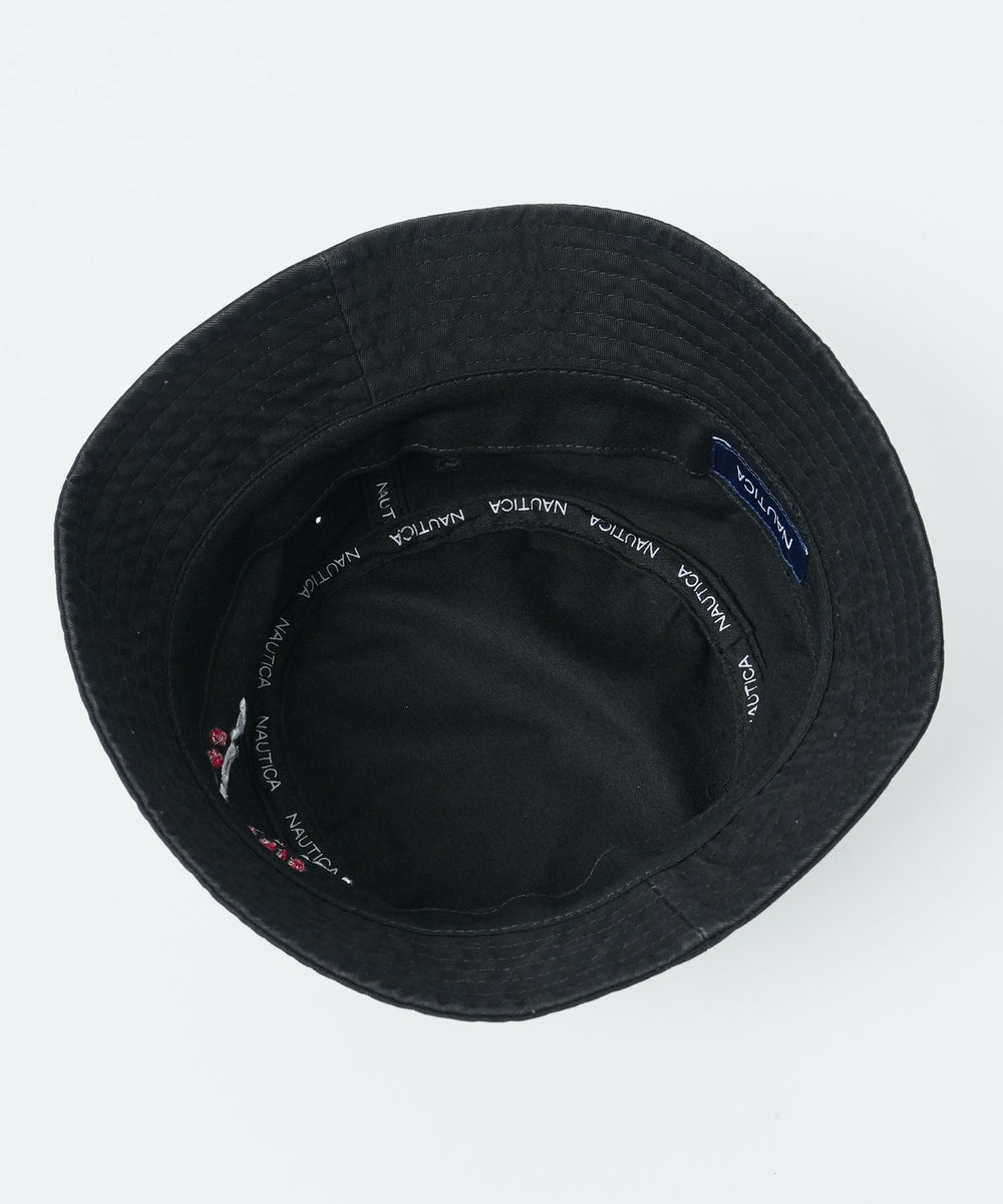 NAUTICA　LOGO　EMB　BUCKETHAT
