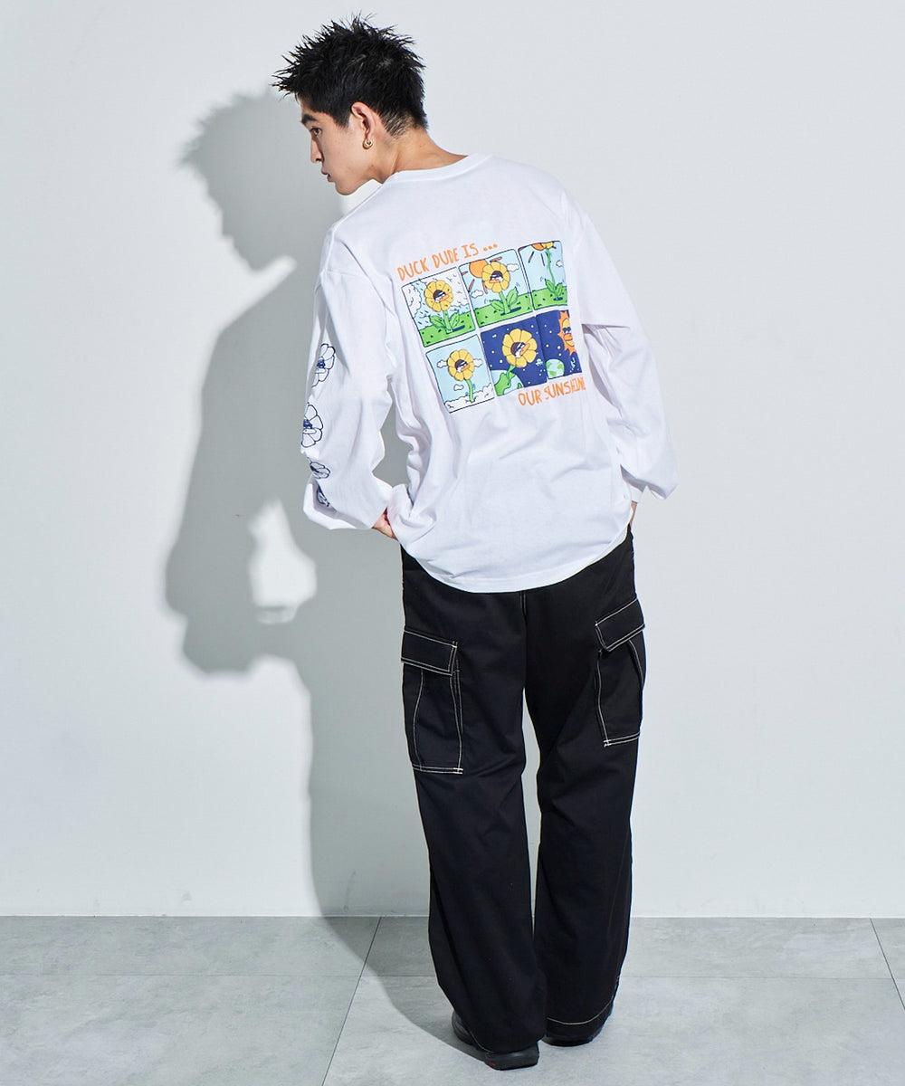 ホワイト モデル：180cm L着用