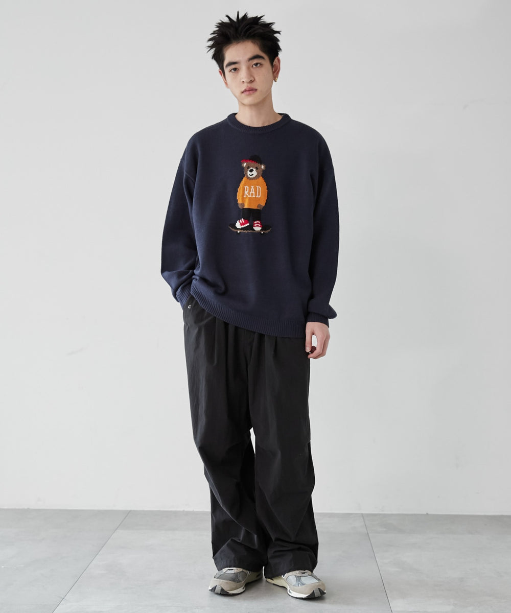 ネイビー モデル：180cm L着用