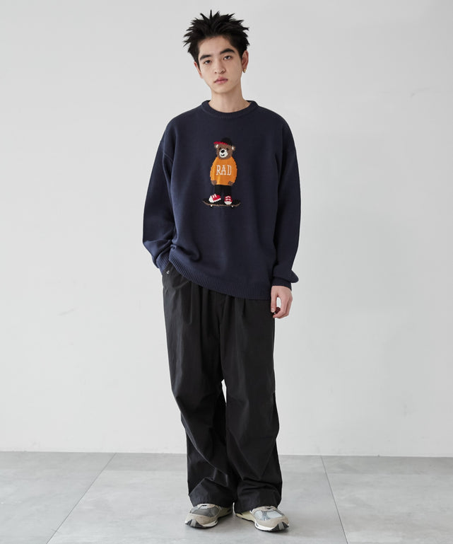 ネイビー モデル：180cm L着用