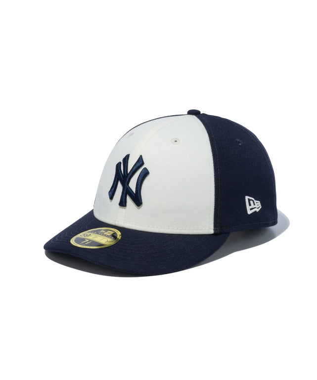 NEWERA　59FIFTY　MLB　2－Tone/クロームホワイト／ネイビー(柄1)