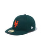 NEWERA　59FIFTY　Gray　Under　Visor/ダークグリーン(柄２)