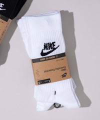 NIKE　NSW　エブリデイエッセンシャルクルーソックス(23-25cm)