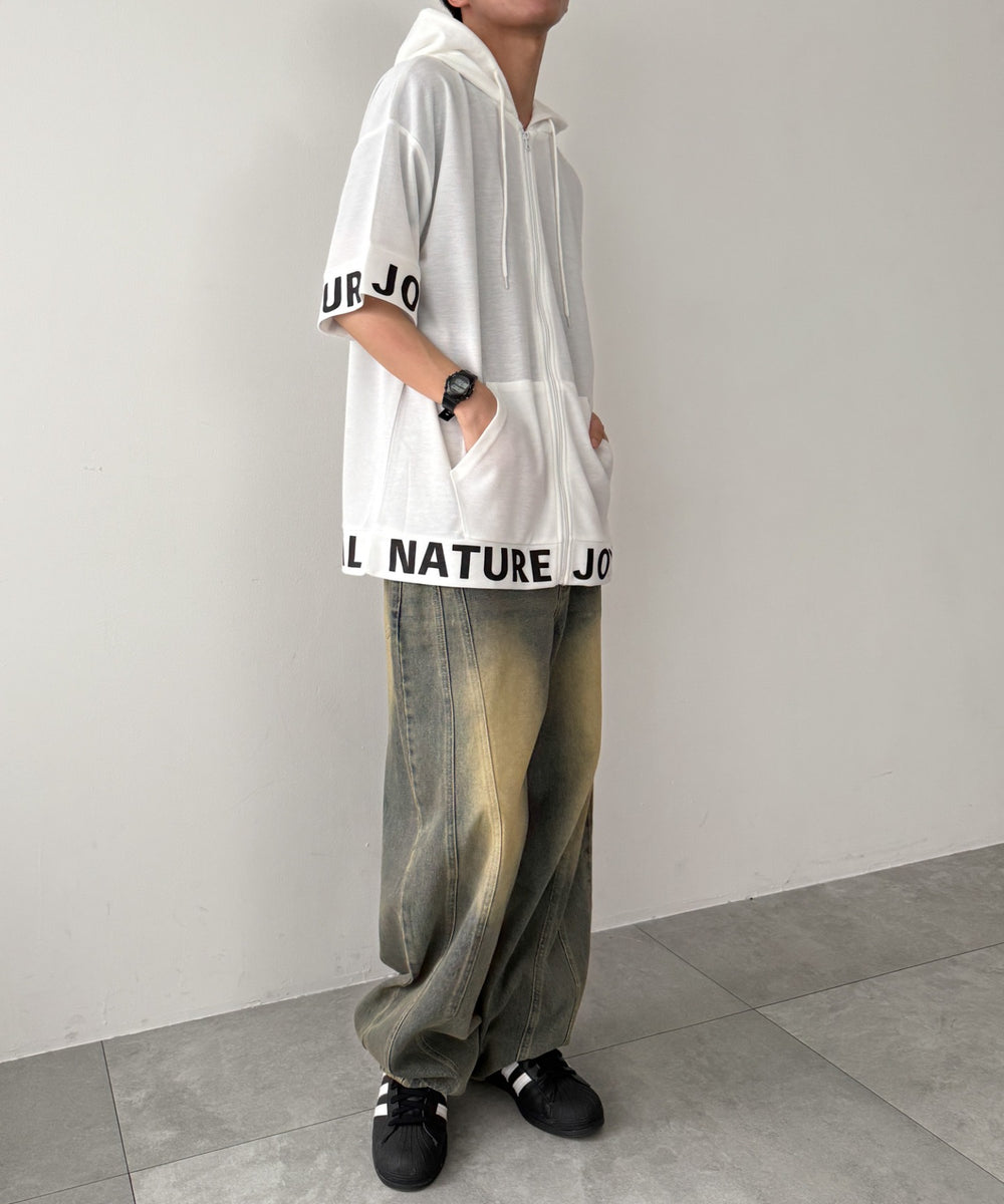 ホワイト モデル：175cm L着用