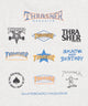 THRASHER　MULTI　LOGO　T（SS）