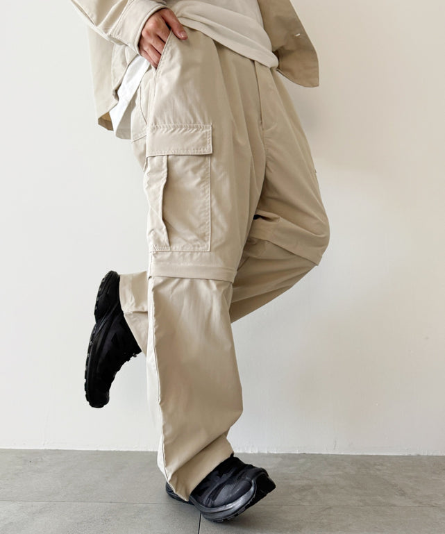 ベージュ モデル：175cm L着用