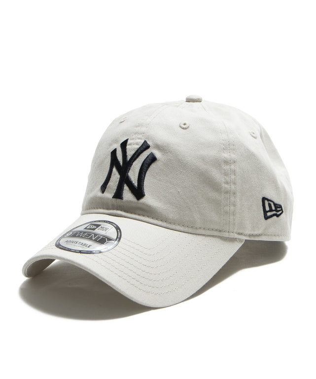 NEWERA　9TWENTY/NY ストーン/ブラック(柄4)