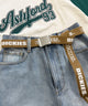 Dickies　ロゴプリントベルト/キャメル