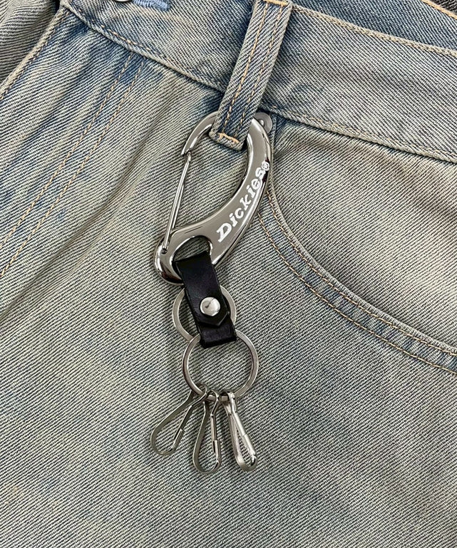 Dickies　フックカラビナキーホルダー/柄１