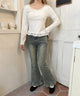 ホワイト モデル：160㎝ F着用