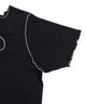 レースアップ配色メロウTシャツ