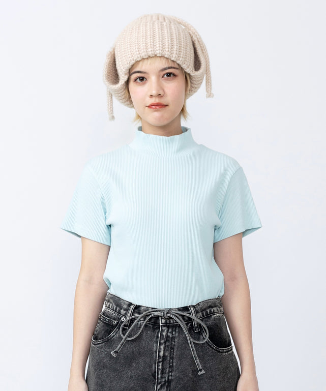 ハイネックリブTシャツ/身長：162cm　サイズ1