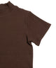 ハイネックリブTシャツ