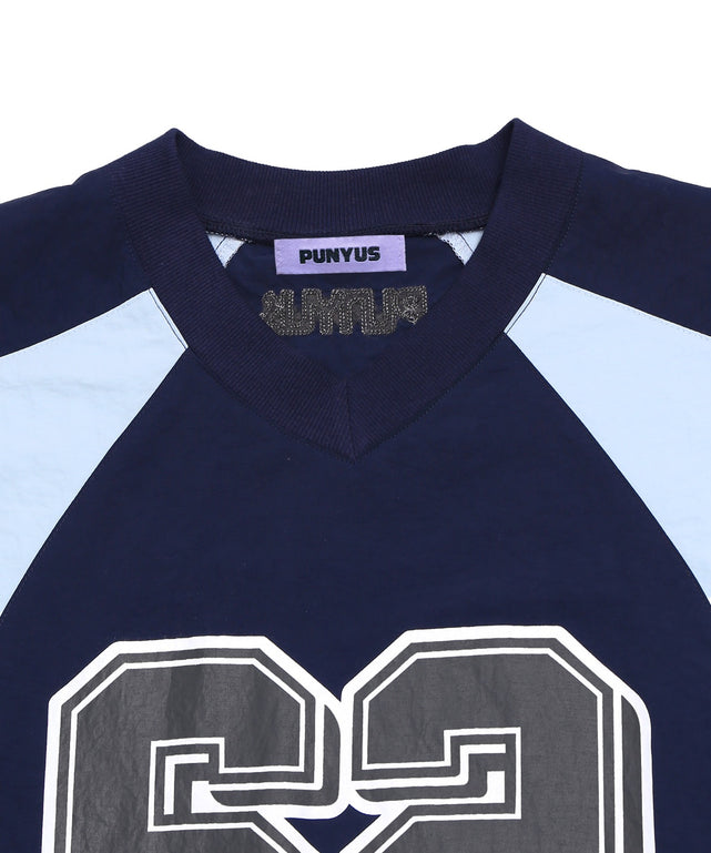 ナンバリングユニフォームナイロンTシャツ