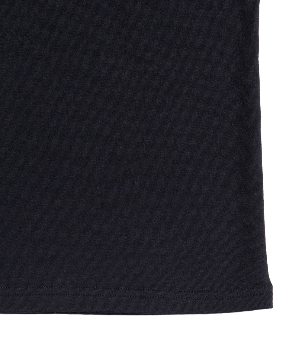 クルーネック無地Tシャツ