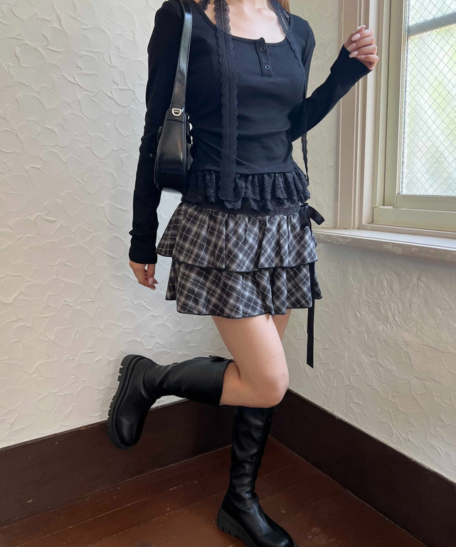ブラック モデル：160㎝ F着用