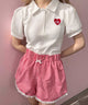 ホワイト モデル：160㎝ F着用
