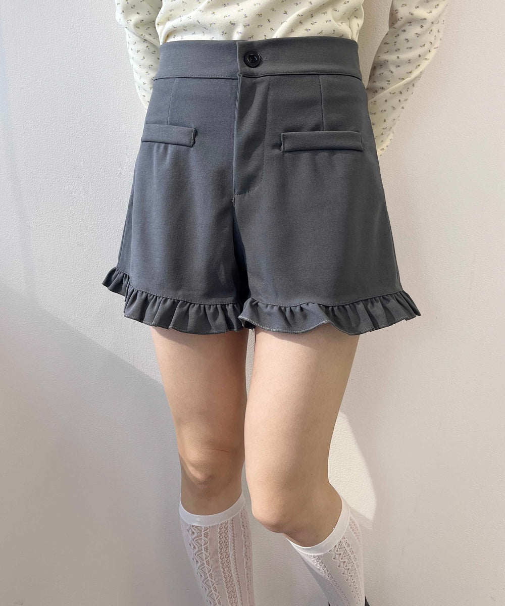 フリルショートパンツ