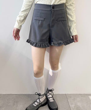 フリルショートパンツ
