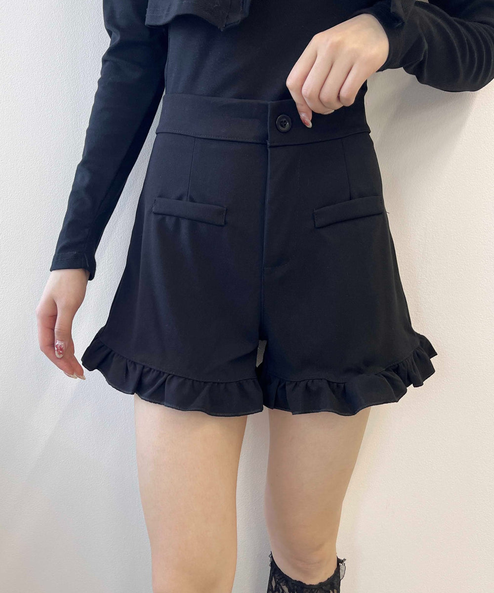 フリルショートパンツ