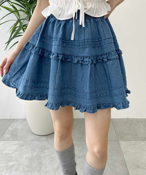 デニム中濃 モデル：160㎝ F着用