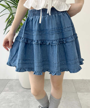 デニム中濃 モデル：160㎝ F着用