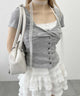 グレー モデル：160㎝ F着用
