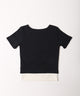 フェイクレイヤードTシャツ