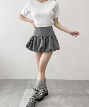 ホワイトその他(羽) モデル：160㎝ F着用