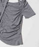 ベルトデザインオフショルTシャツ