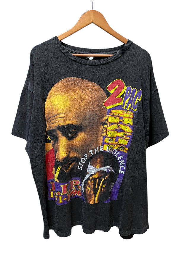 2pac ラップTシャツ/2pac ラップTシャツ