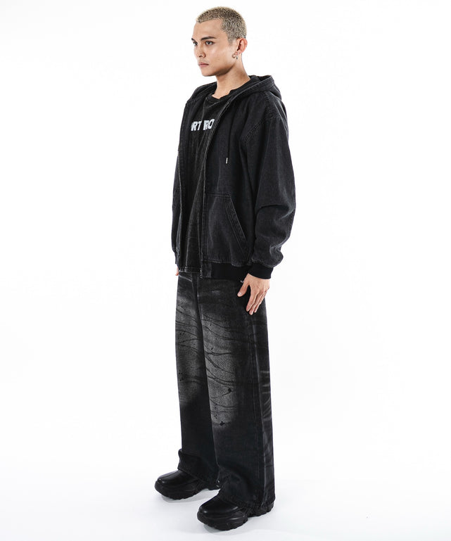 デニムブラックソノタ モデル：180cm L着用