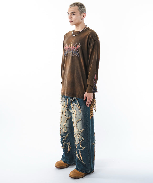 ブラウン モデル：180cm L着用