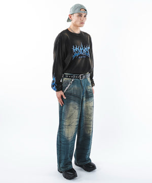 ブラック モデル：180cm L着用
