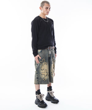 ブラック　モデル：180cm L着用