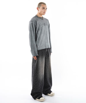デニムブラックソノタ モデル：180cm L着用