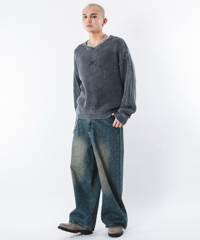 ネイビー モデル：180cm L着用モデル：172cm L着用